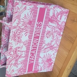Vacation vibes Beach bag tote